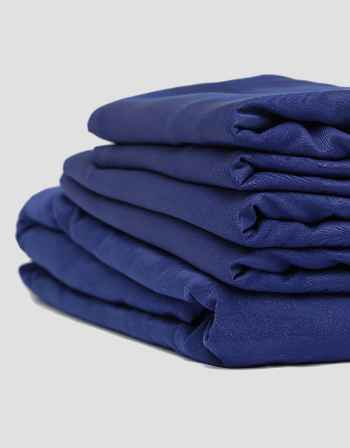 Suko Fitted Bedsheet Microsilk Full Kantong Kain Salur 160 x 200 x 40 cm