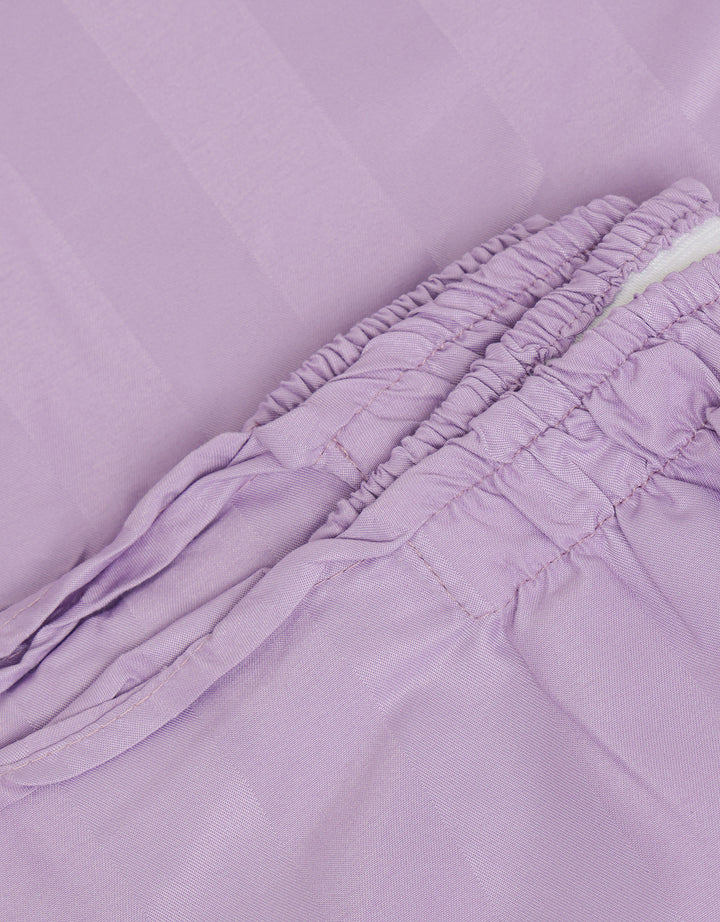 Suko Fitted Bedsheet Microsilk Full Kantong Kain Salur 160 x 200 x 40 cm