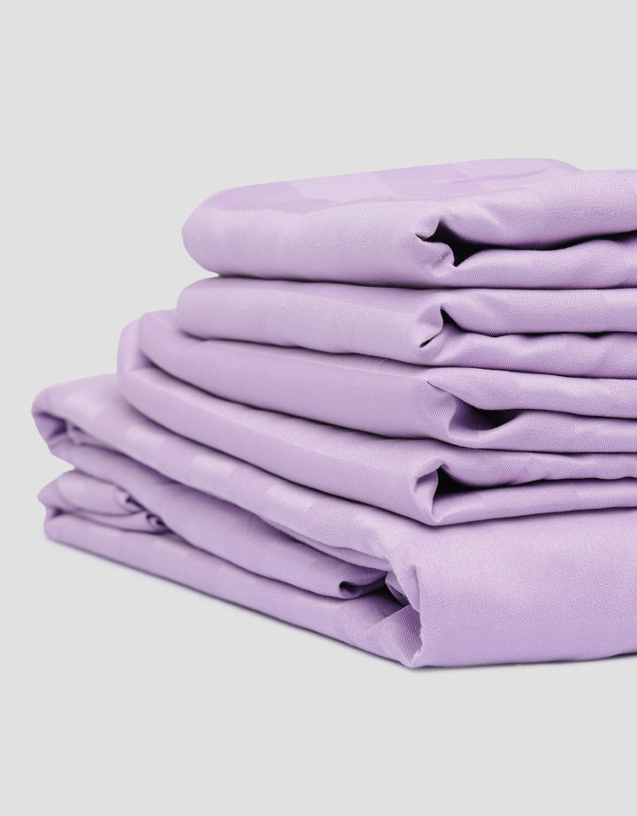 Suko Fitted Bedsheet Microsilk Full Kantong Kain Salur 160 x 200 x 40 cm