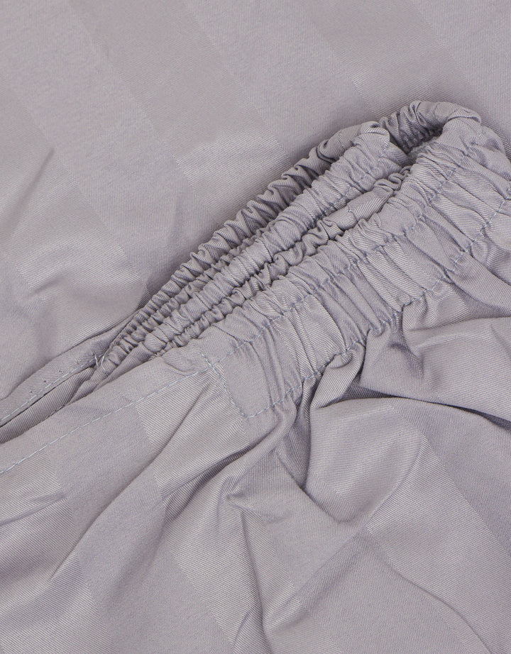 Suko Fitted Bedsheet Microsilk Full Kantong Kain Salur 120 x 200 x 40 cm