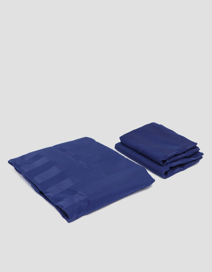 Suko Fitted Bedsheet Microsilk Full Kantong Kain Salur 120 x 200 x 40 cm