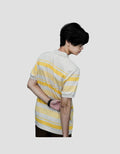 Walrus Polo Kemeja Salur Bernapas Pria