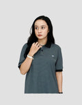 Walrus Polo Kaos Salur Klasik Uniseks