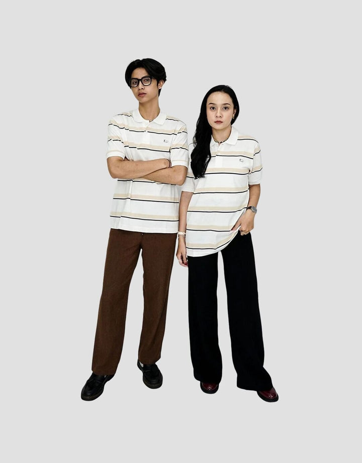 Walrus Polo Kemeja Salur Uniseks