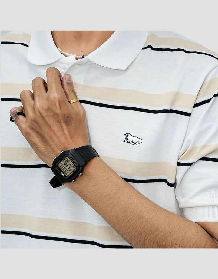 Walrus Polo Kemeja Salur Uniseks