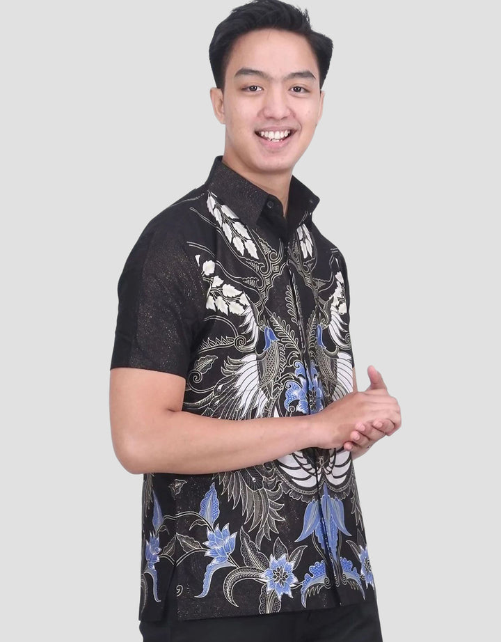 Bali Lestari Foil Prada Kemeja Motif Pria