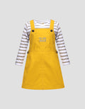 QNA Jaleela Overall Dress Pendek Bayi