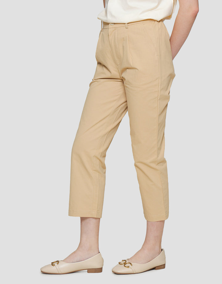 St. Yves Buttoned Baggy Chinos Celana Panjang Wanita