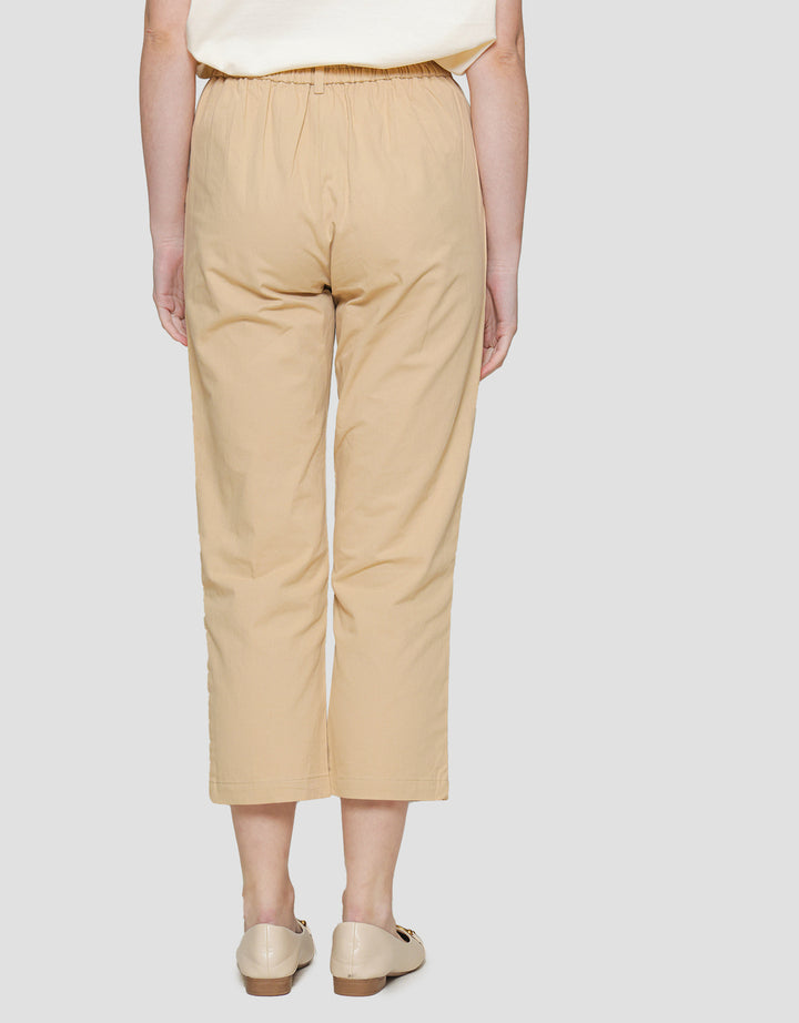St. Yves Buttoned Baggy Chinos Celana Panjang Wanita