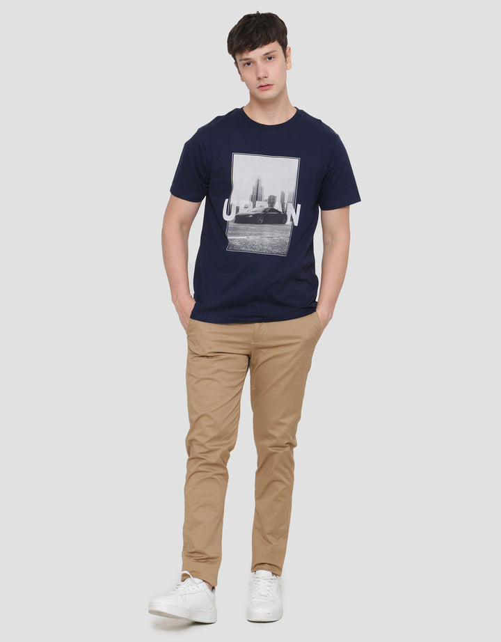 T Zone Photoprint Theme Car 4 Kaos Lengan Pendek Pria