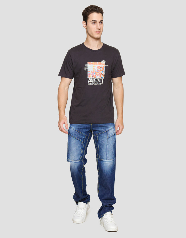 T Zone Print Art Creativity Men's T-Shirt