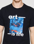 T Zone Print Tbnd Art Is Life Men's T-Shirt