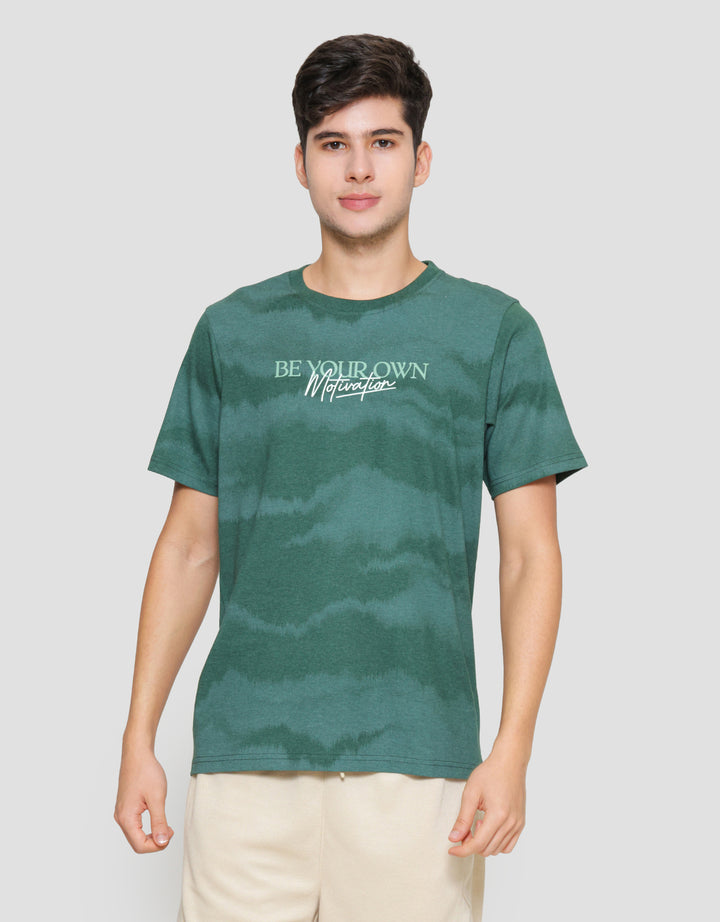 T Zone Colorful Fullprint Theme 2 Kaos Pria