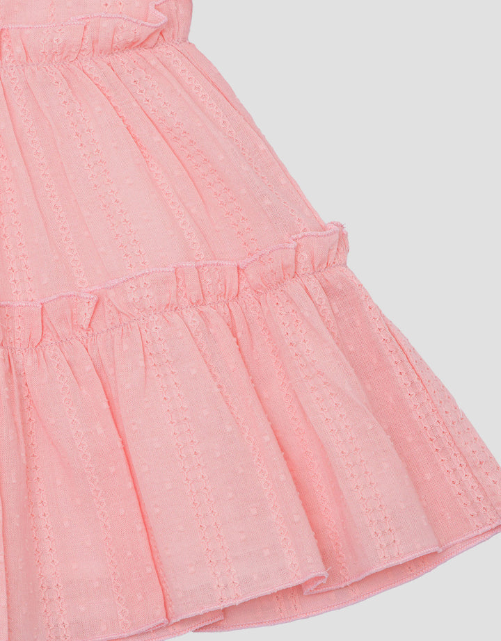 Disney Marie Dress Lengan Pendek Anak Perempuan