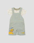 Disney Simba Kombi Woven Jumpsuit Overall Bayi Laki-Laki