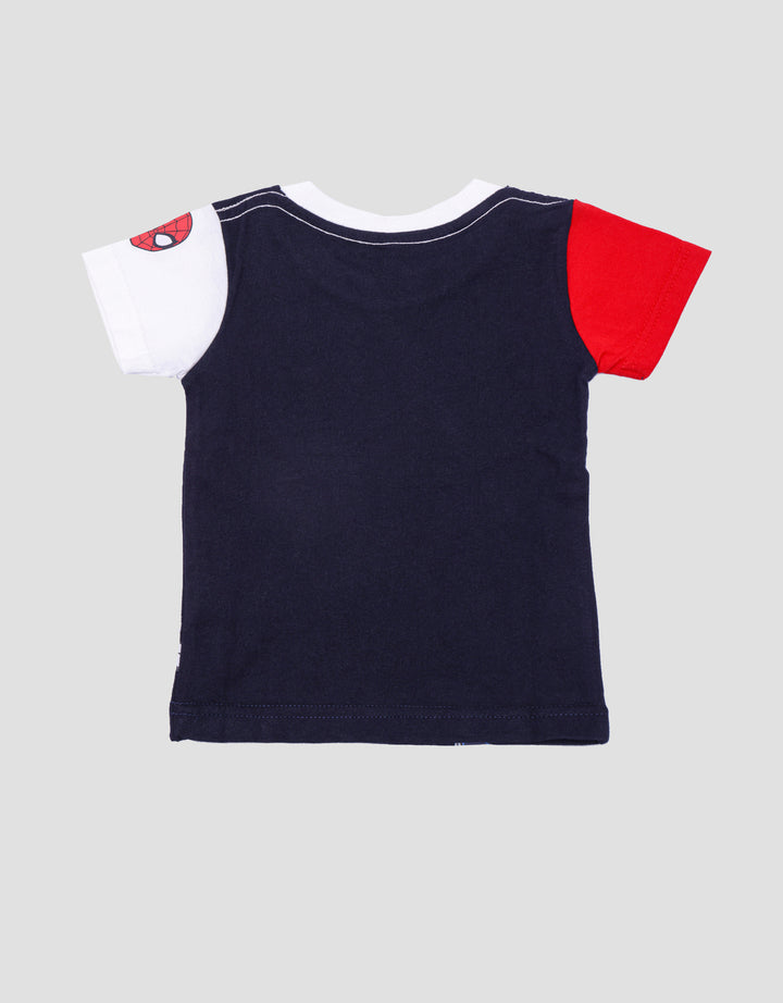 Marvel Spiderman Kaos Lengan Pendek Anak Laki-laki