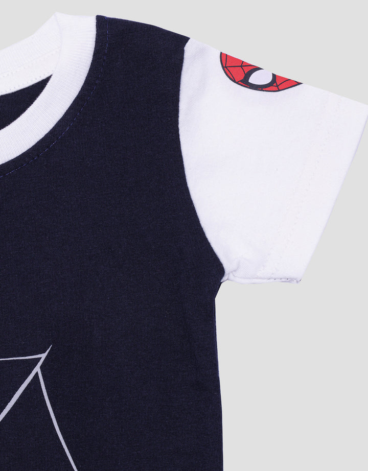 Marvel Spiderman Kaos Lengan Pendek Anak Laki-laki