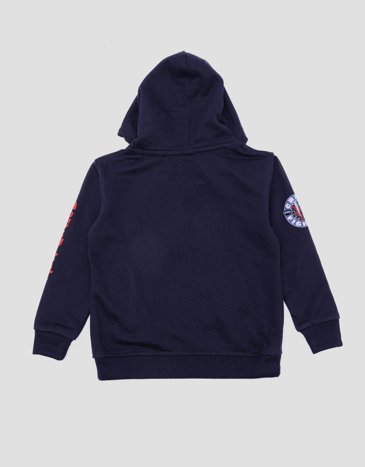 Marvel Hoodie Spiderman Sweater Bayi Laki-Laki