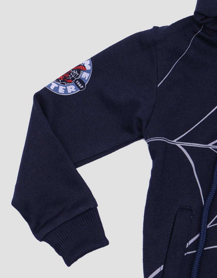 Marvel Hoodie Spiderman Sweater Bayi Laki-Laki