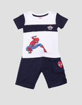 Marvel Cut And Sewn Spiderman Baju Set Bayi Laki-Laki