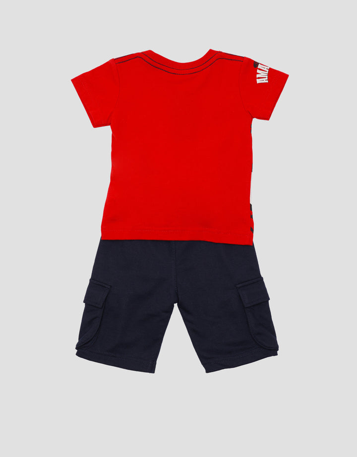 Marvel Spiderman Set Pakaian Anak Laki-laki