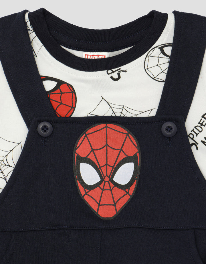 Marvel Overall Spiderman Jumpsuit Boys