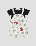 Marvel Overall Fullprint Spiderman Jumpsuit Anak Laki-Laki