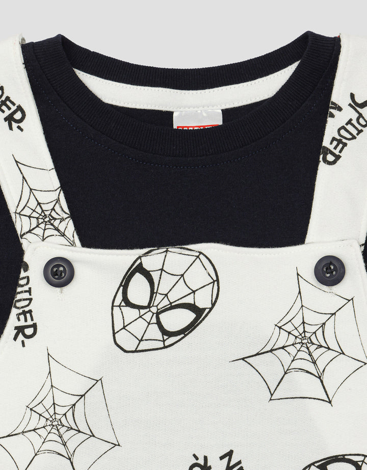 Marvel Overall Fullprint Spiderman Jumpsuit Anak Laki-Laki