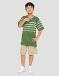 Nevada Dino Zone Salur Kaos Anak Laki-laki