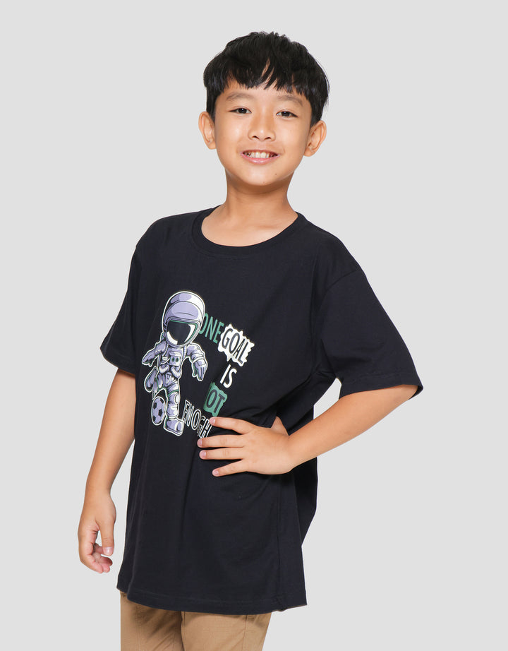 Nevada One Goal Is Not Enough Kaos Lengan Pendek Anak Laki-Laki