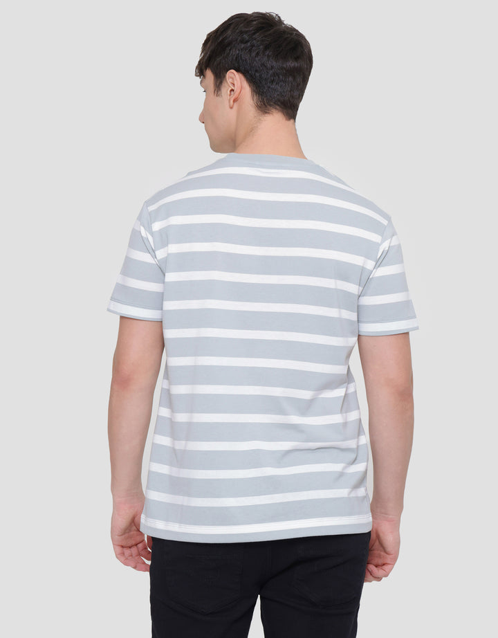 Cole Stripes Jersey Kaos Lengan Pendek Pria