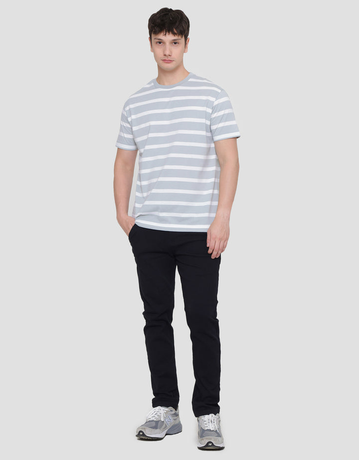 Cole Stripes Jersey Kaos Lengan Pendek Pria