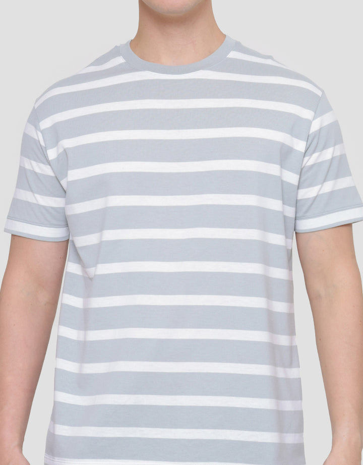 Cole Stripes Jersey Kaos Lengan Pendek Pria