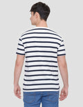 Cole Stripes Jersey Kaos Lengan Pendek Pria