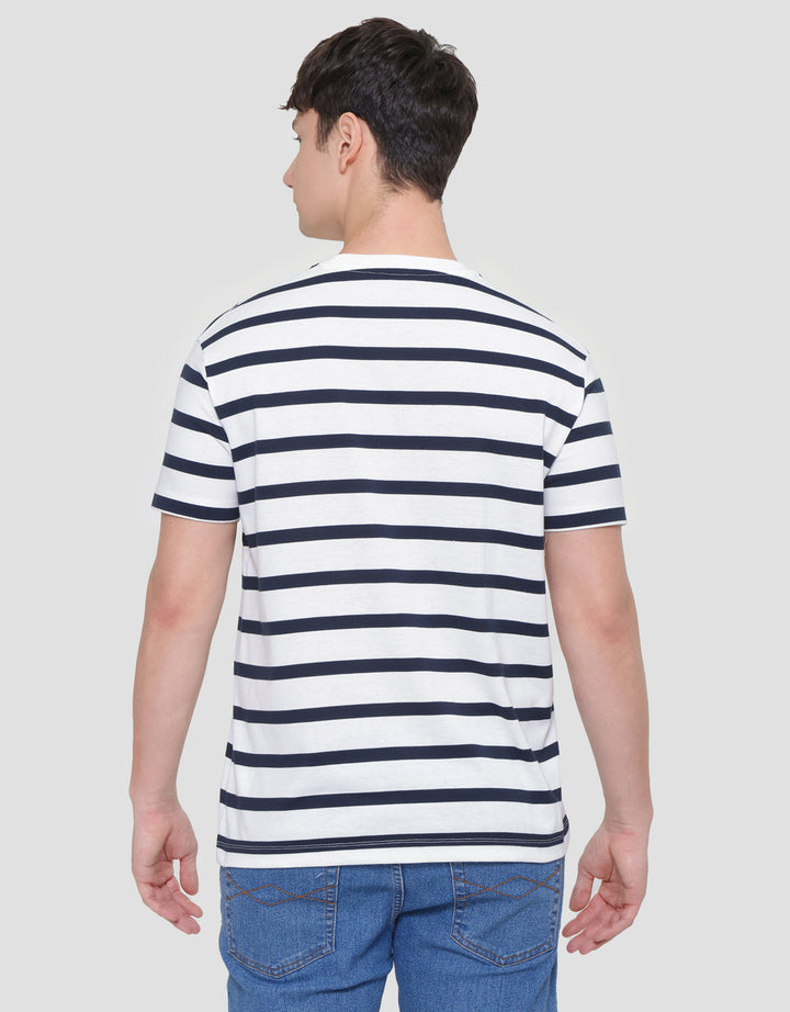 Cole Stripes Jersey Kaos Lengan Pendek Pria