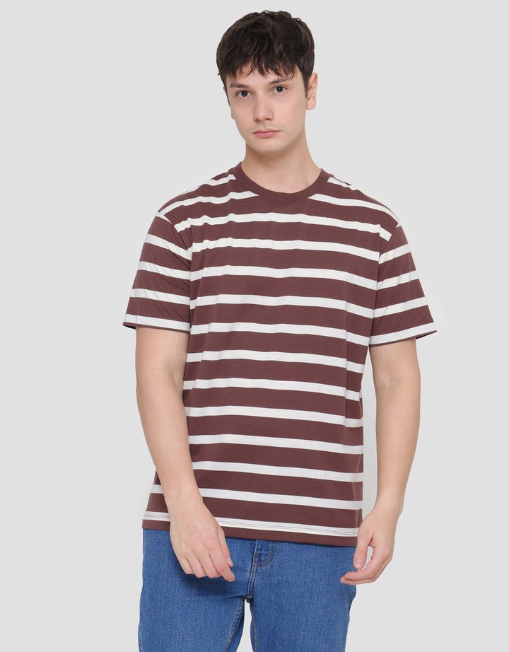 Cole Stripes Jersey Kaos Lengan Pendek Pria