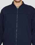 Cole Knit Interlock Basic Jaket Pria