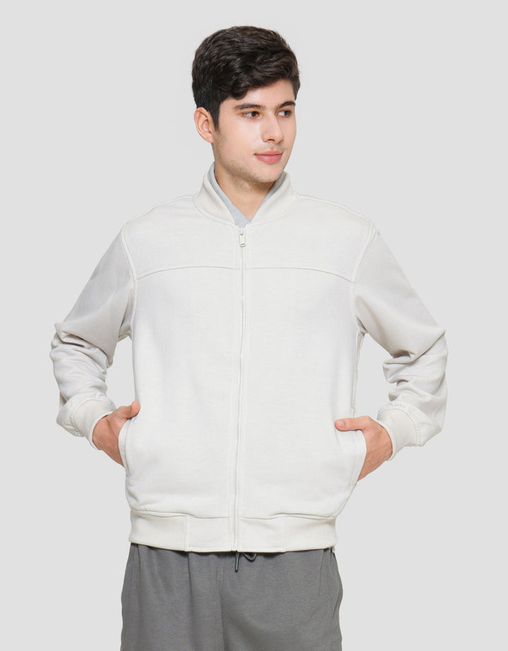 Cole Knit Interlock Basic Jaket Pria