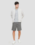 Cole Knit Interlock Basic Jaket Pria