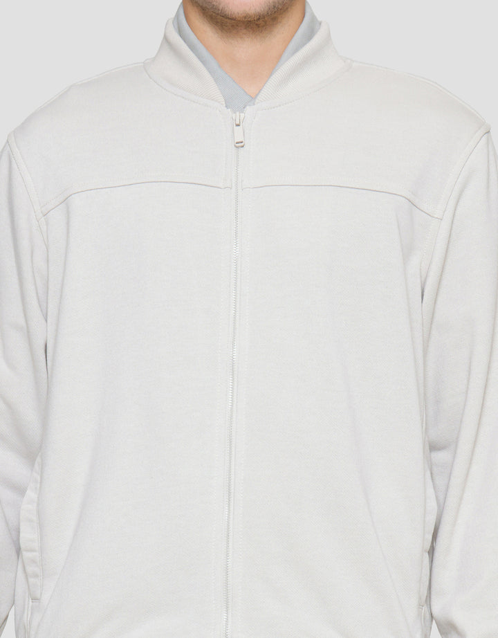 Cole Knit Interlock Basic Jaket Pria