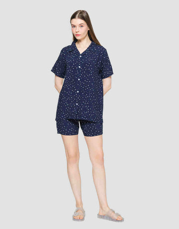 NEVADA PRINT STAR SETELAN BAJU TIDUR WANITA