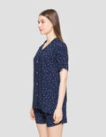 Nevada Print Star Women's Sleepwear Set
