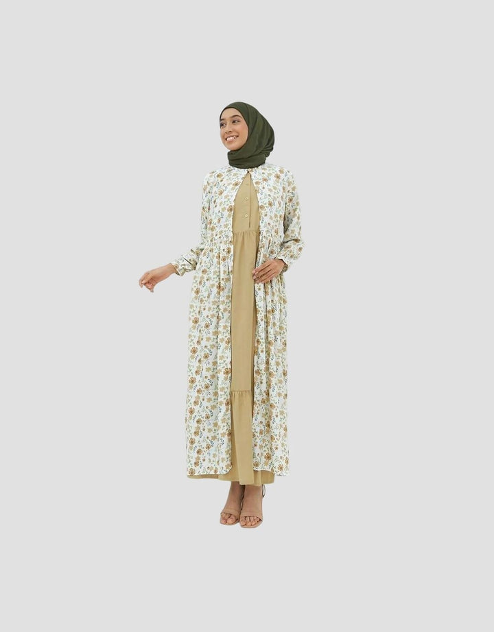 Geela Vahira Modest Desain Gaun untuk Wanita