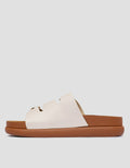 St. Yves Three Buckle Sandal Slipper Wanita