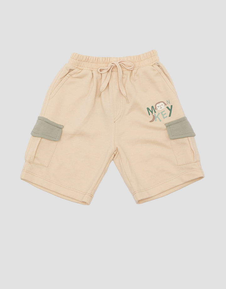 Little M Monkey Boys Shorts