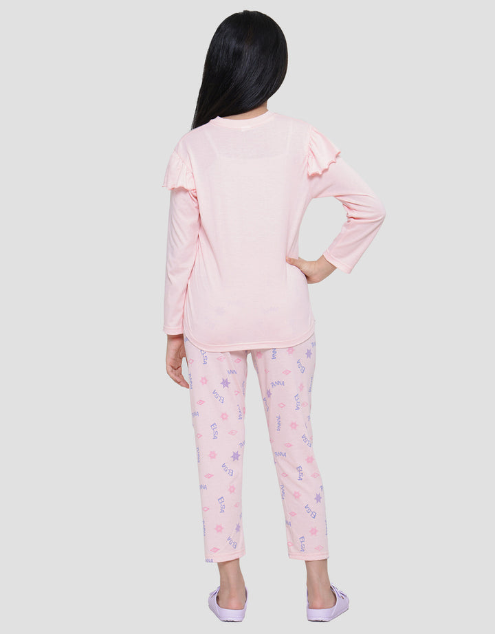 Disney Frozen Elsa And Anna Baju Tidur Set Anak Perempuan