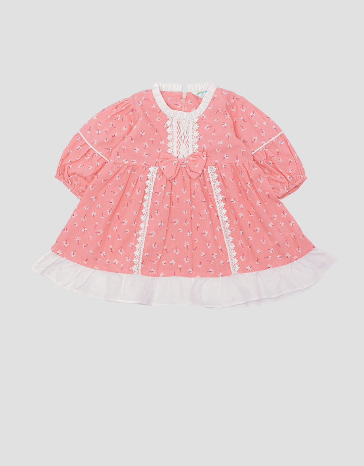 Little M Balon Flower Dress Bayi Perempuan