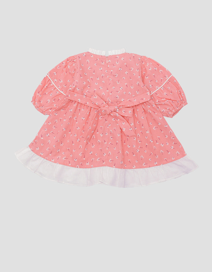 Little M Balon Flower Dress Bayi Perempuan