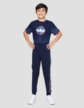 Marvel Knit Avengers Captain America Celana Panjang Anak Laki-Laki