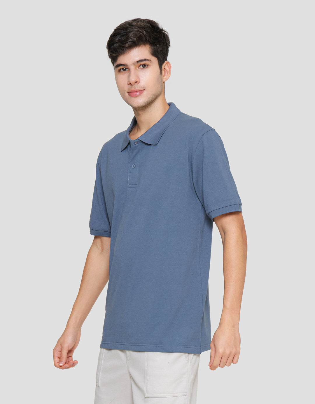 Cole Solid Fit Kaos Polo Lengan Pendek Pria